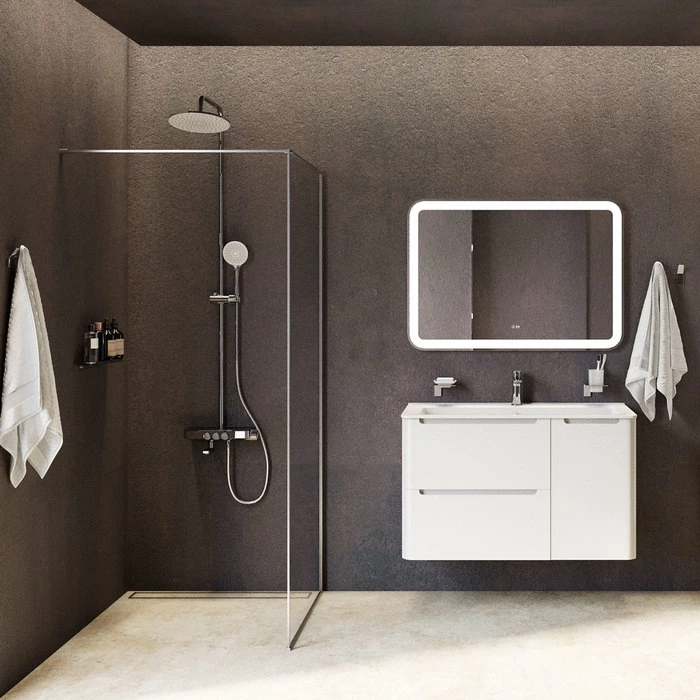 Смеситель с верхним душем и изливом SHESBBTi06 - 2