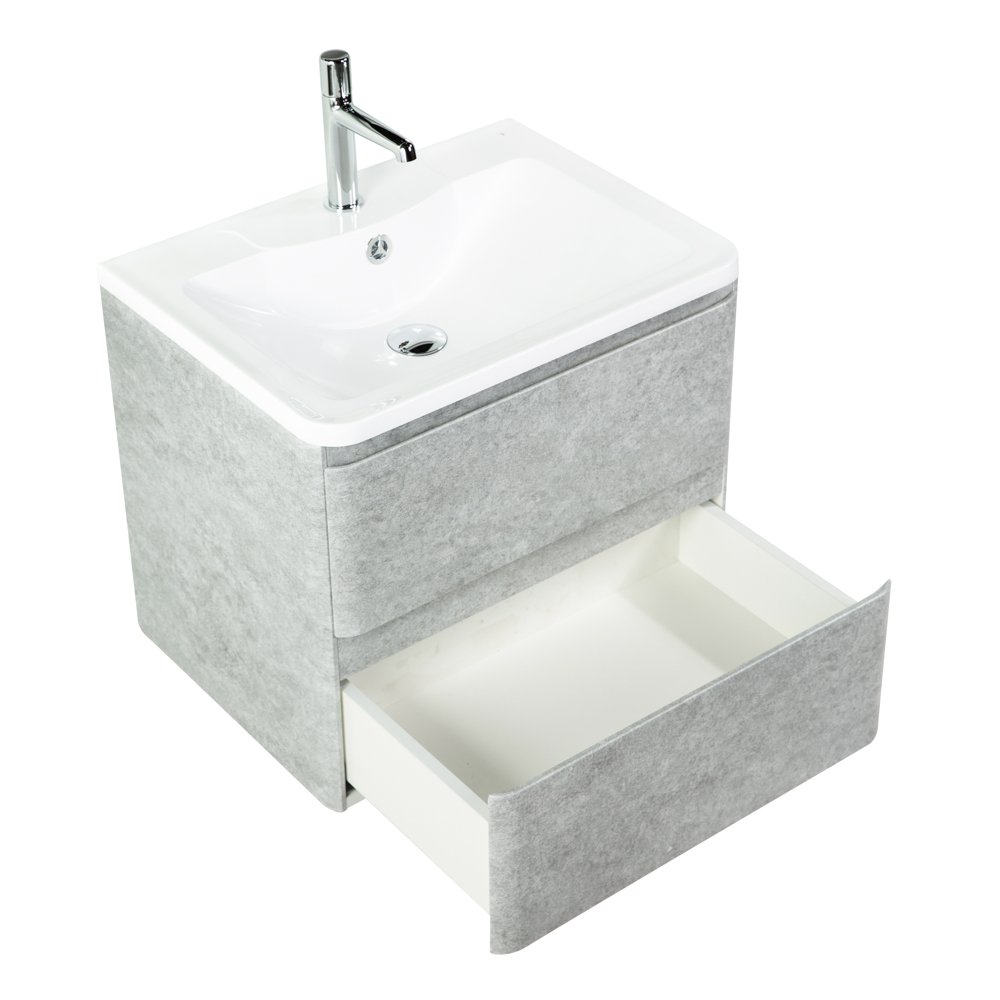 Тумба под раковину BelBagno Albano 70 серый ALBANO-700-2C-SO-CVG - 5