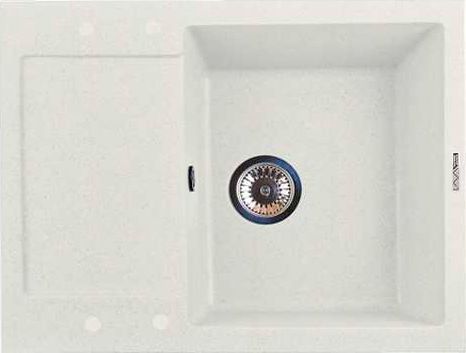 Мойка кухонная Lava L7 latte (белый) L7.LAT - 0