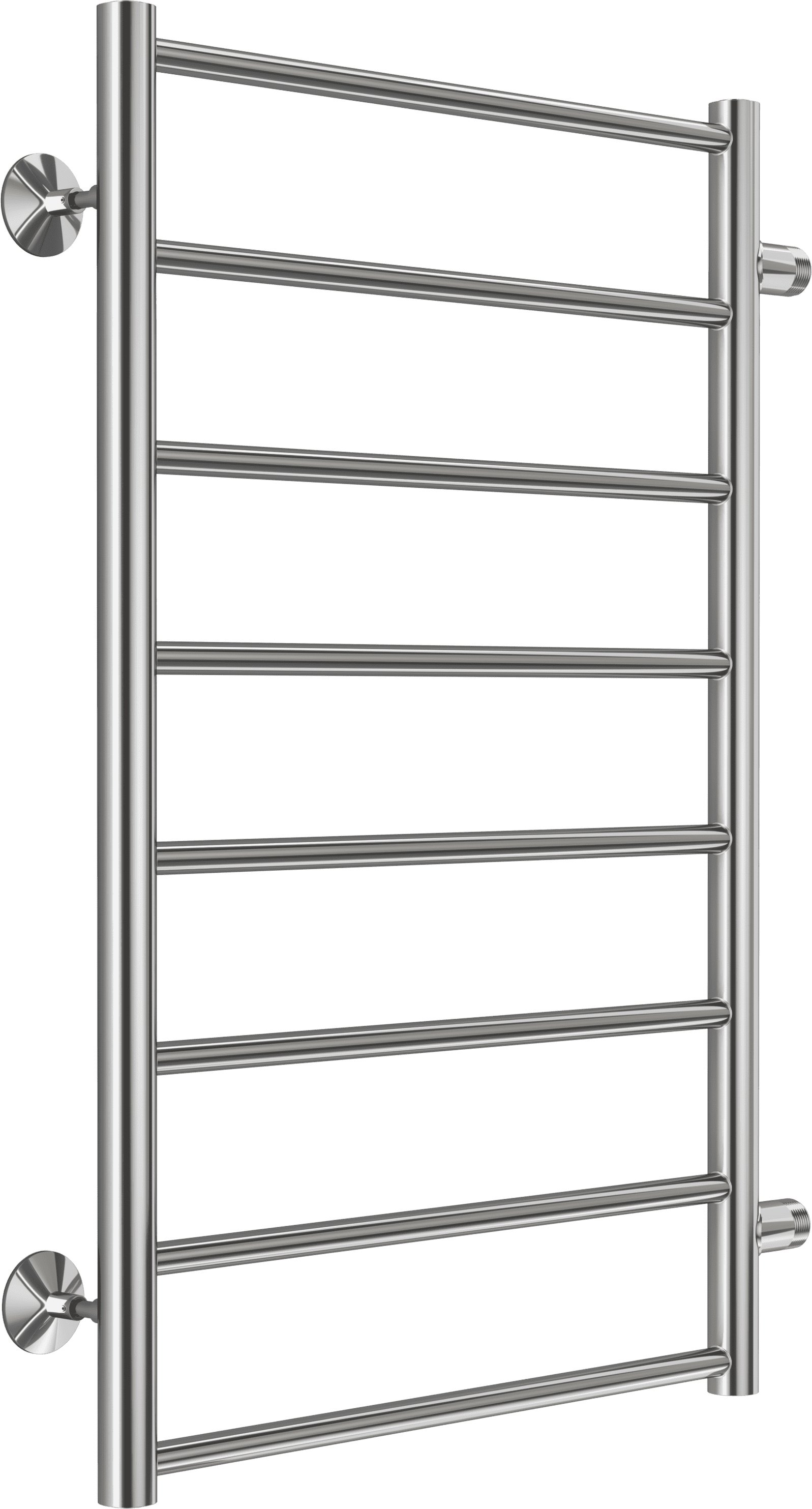 Водяной полотенцесушитель Terminus  Аврора П8 500x800 Хром боковое подключение 4670078529930 - 1