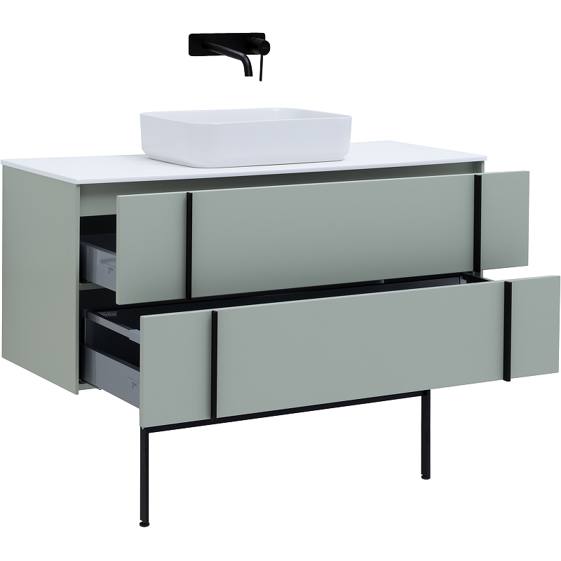 Тумба под раковину Allen Brau Reality 120 светло - зеленый матовый 1.32008.PWM - 7