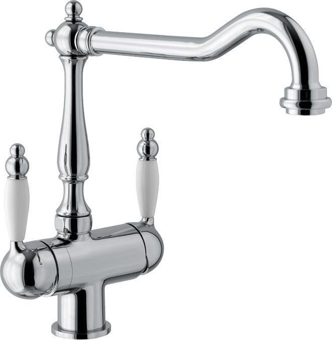 Смеситель Webert Byblos BY920802015 для кухонной мойки, хром - 0