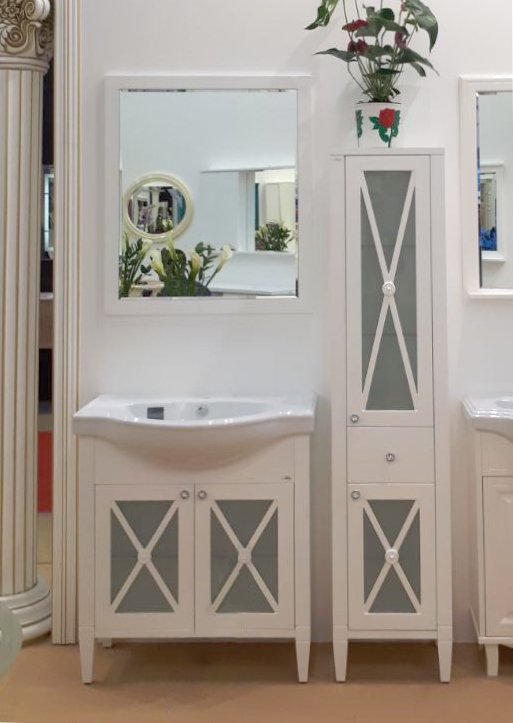 Шкаф-пенал Misty Анна 40 R П-Анн-05040-0121ЯП - 1