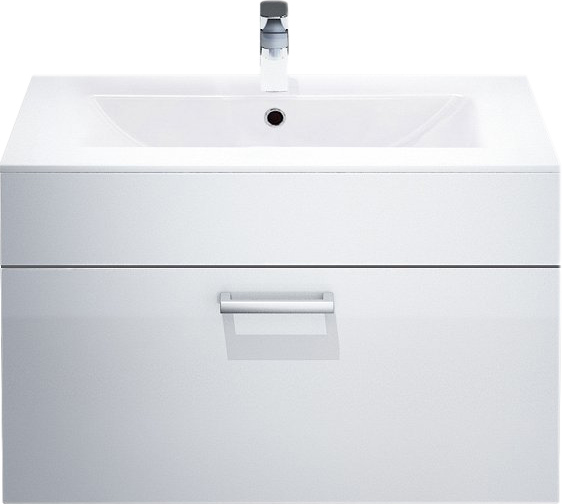 Тумба для комплекта IDDIS Mirro 80 белая, дерево MIR80W2i95 - 1