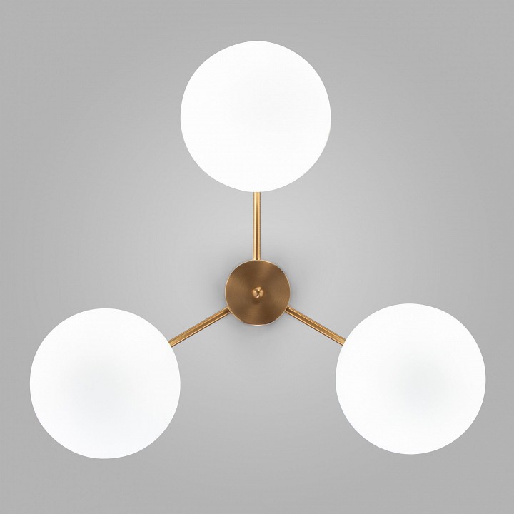 Люстра на штанге Eurosvet Like 30190/3 латунь - 2