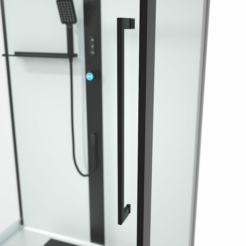 Душевая кабина Black&White Galaxy 100х100 черная с гидромассажем 8036000 - 2