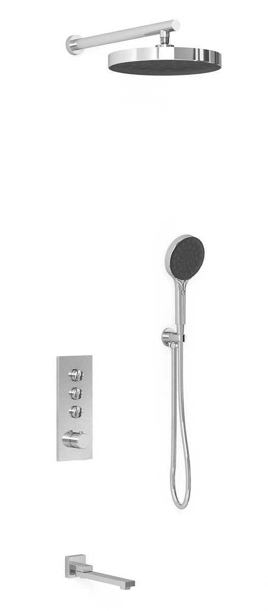Душевой комплект Vincea Inspire с термостатом хром VSFW-433TI2CH - 0