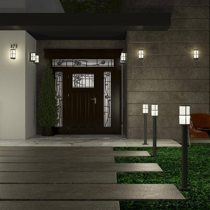 Уличный настенный светильник Novotech Street Zebra 370775 - 1