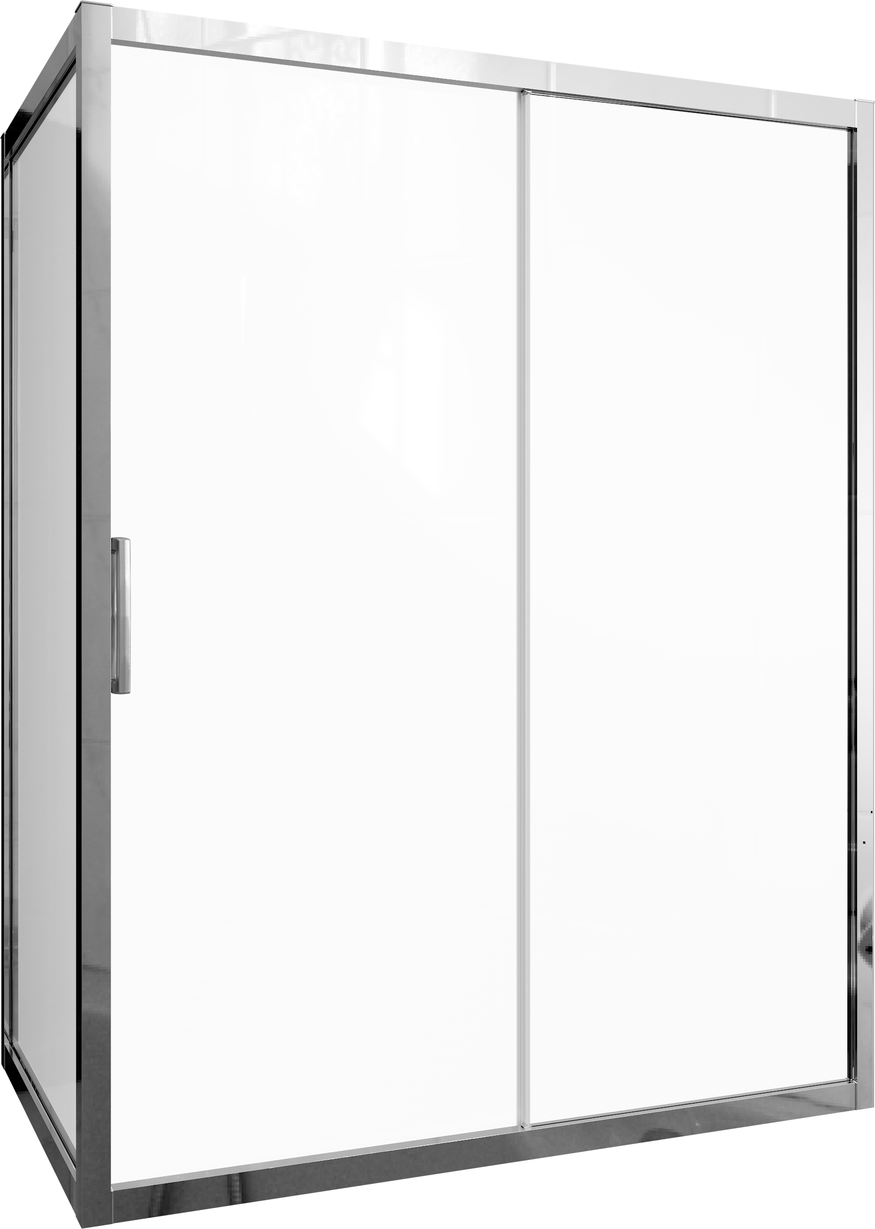 Душевой уголок STWORKI Эстерсунд DE019R80160200 160x80 см профиль хром глянец 3GW183TTKK000 - 5