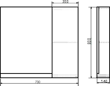Мебель для ванной Comforty Кёльн 75 дуб темный - 6