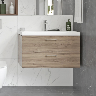 Тумба для комплекта Cersanit Lara 80 орех 63416 - 0