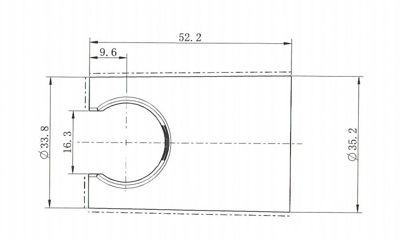 Держатель для душа Allen Brau Priority хром 5.31B15-00 - 1