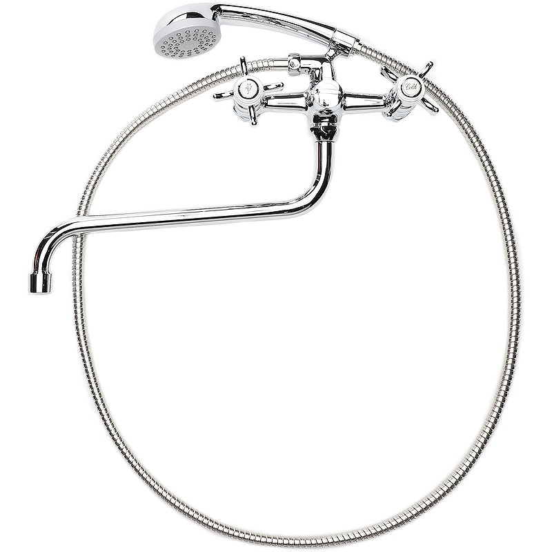 Смеситель для ванны Agger Retro-X A1722200 универсальный Хром - 0