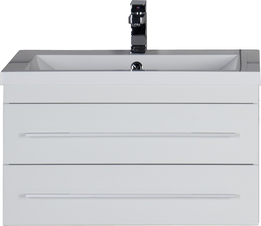 Тумба с раковиной Aquanet Нота 75 белая 171487 - 2