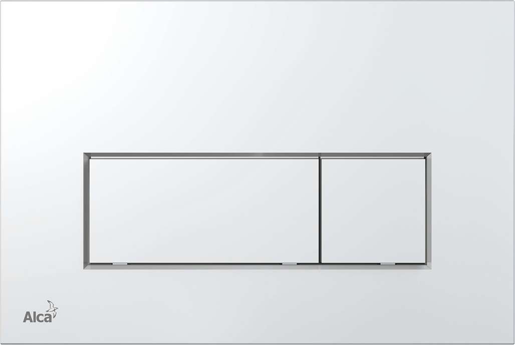 Кнопка смыва AlcaPlast THIN M571 xром глянцевый - 0