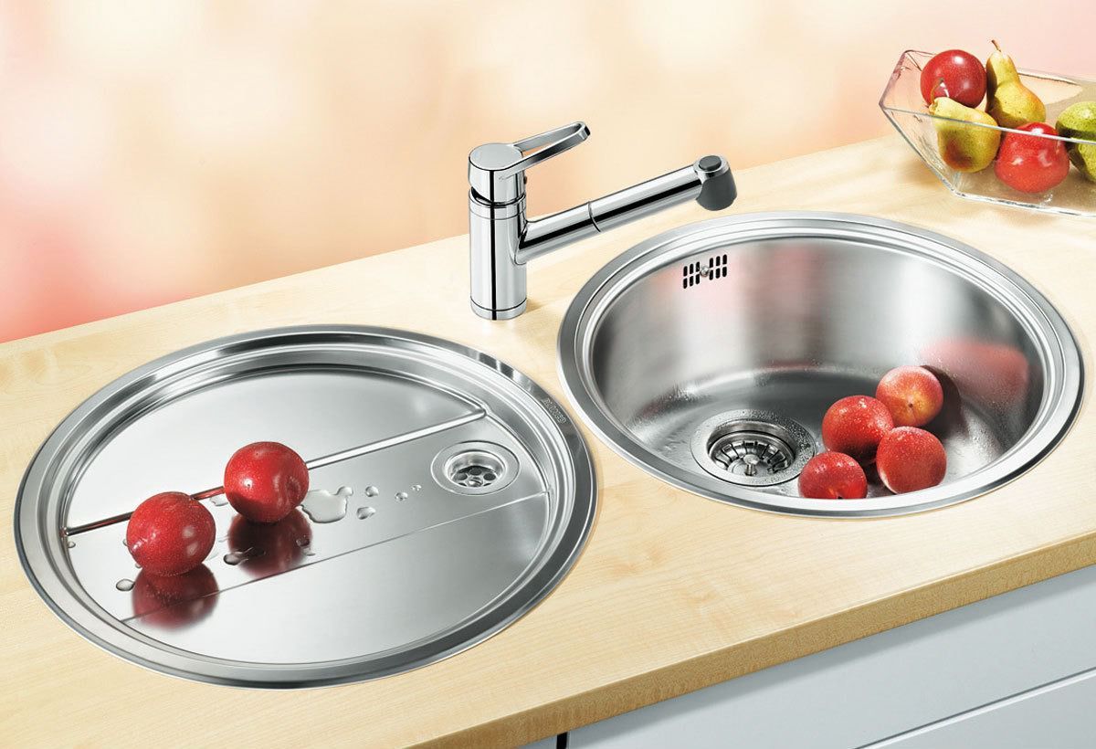 Мойка кухонная Blanco Rondosol 513306 сталь - 1