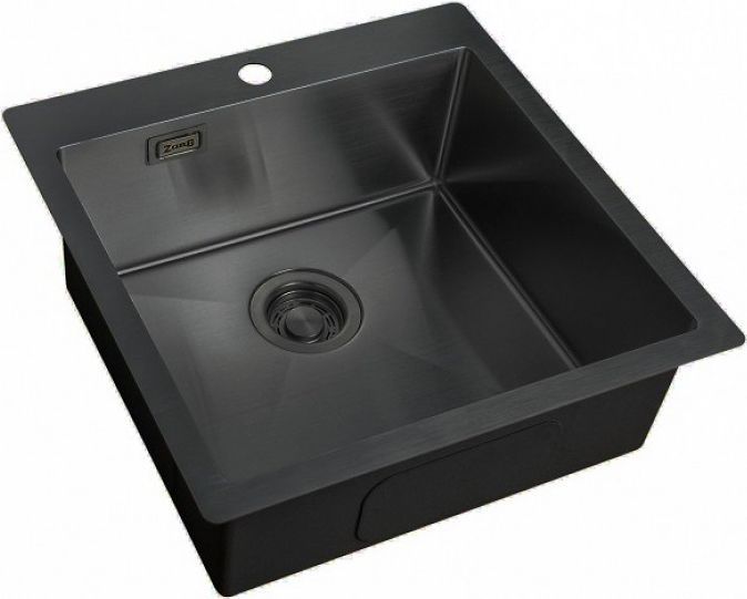 Мойка кухонная Zorg Light ZL R 510510 GRAFIT - 0