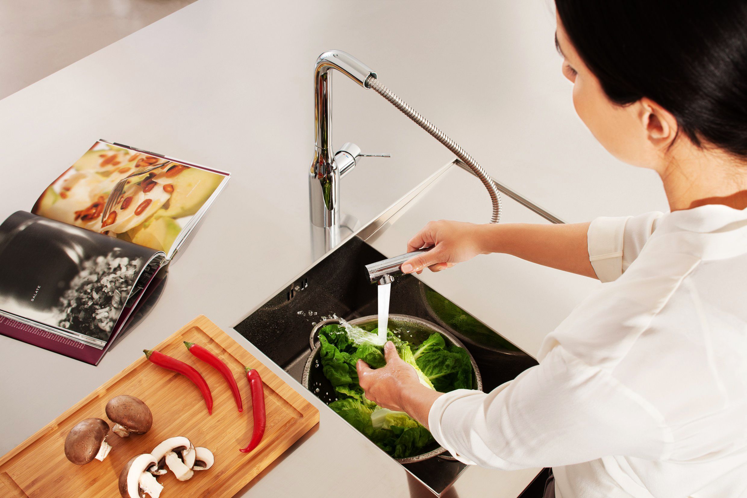 Смеситель Grohe Essence 30270000 для кухонной мойки, хром - 6