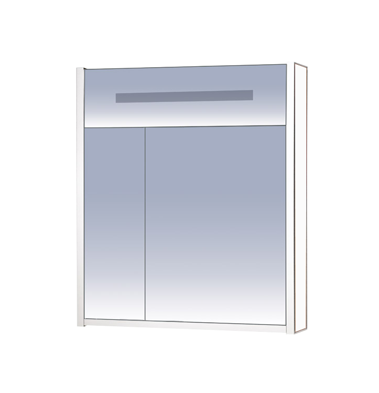 Джулия - 65 Шкаф белый White зеркальный Л-Джу04065-5210 - 2