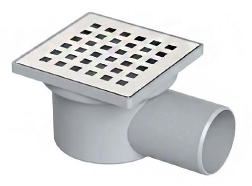Душевой трап Berges Trend 15х15 хром глянцевый 091002 - 0