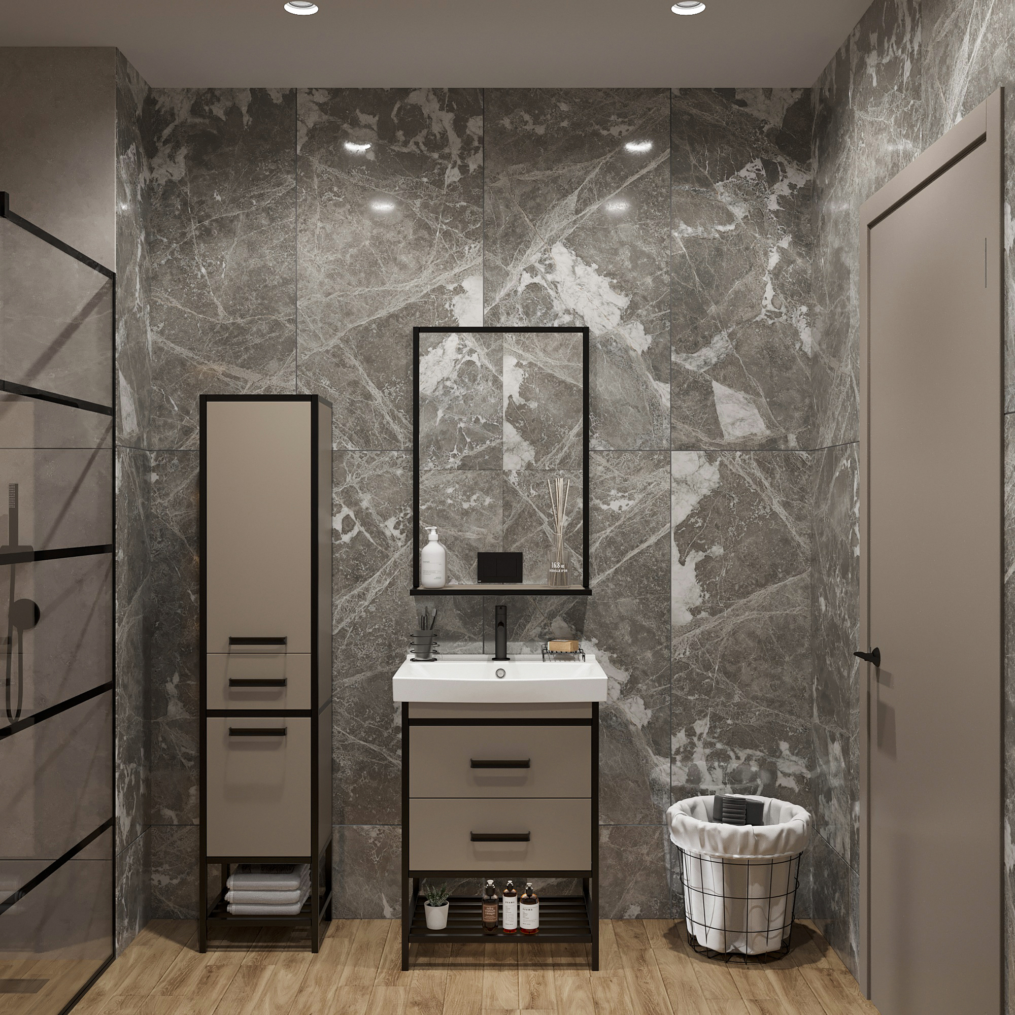 Стакан DIWO Смоленск ПК14786 черный муар - 4