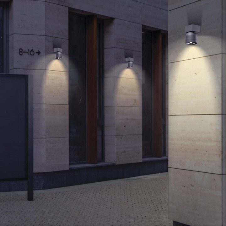 Уличный настенный светодиодный светильник Novotech Street Galeati 358113 - 1