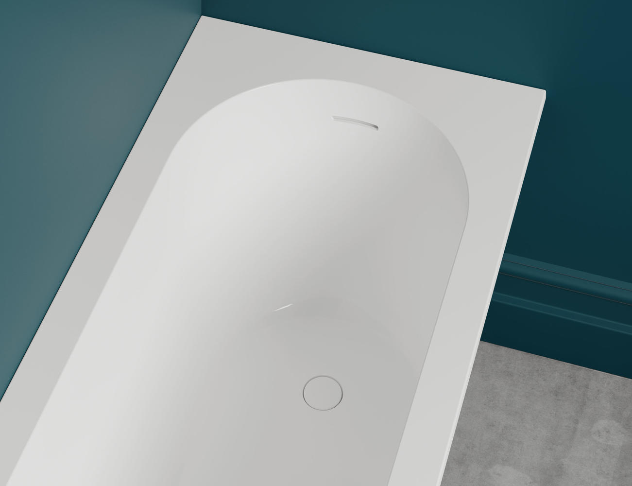 Ванна из искусственного камня Salini Ornella 180x80 102422M S-Stone, матовый - 2