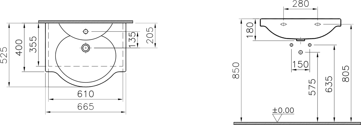 Мебель для ванной Aqwella Барселона Люкс 65 с бельевой корзиной - 8