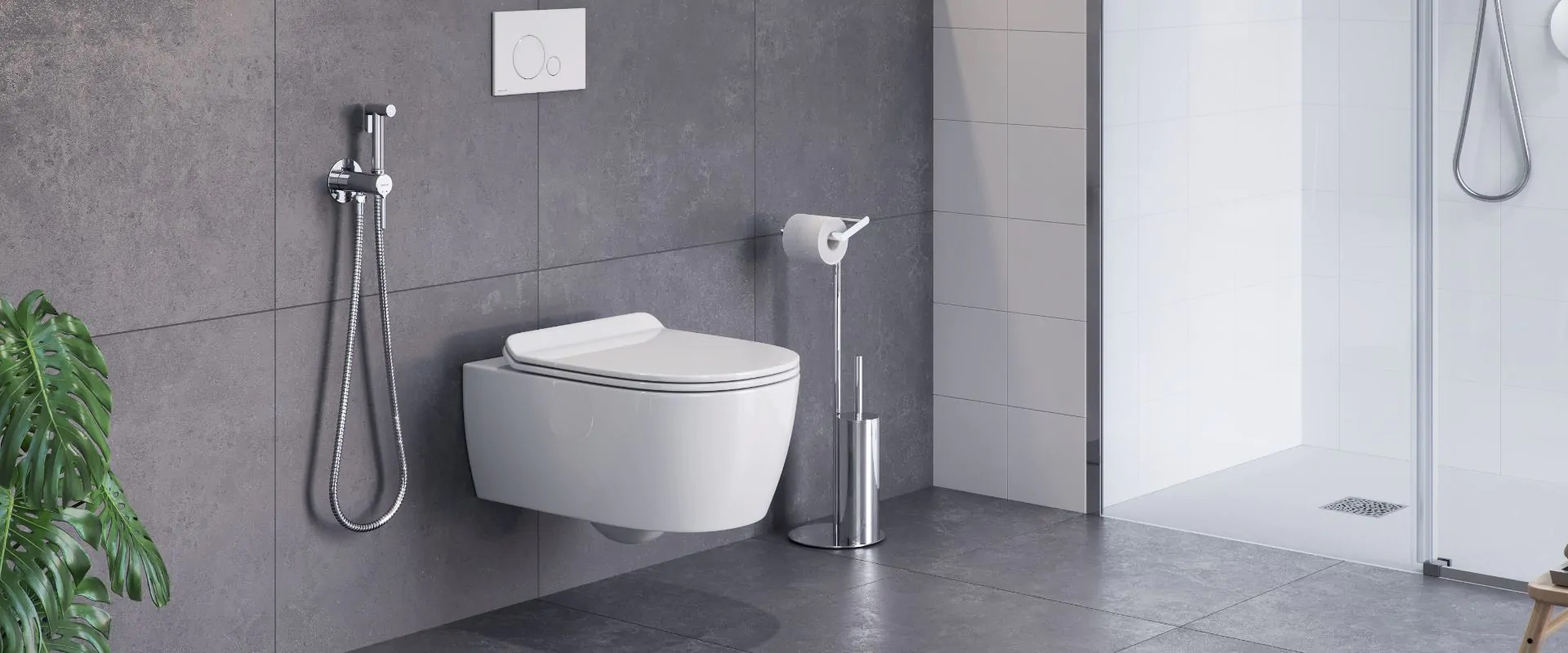 Гигиенический душ со смесителем Excellent Pi хром AREX.1204CR - 2