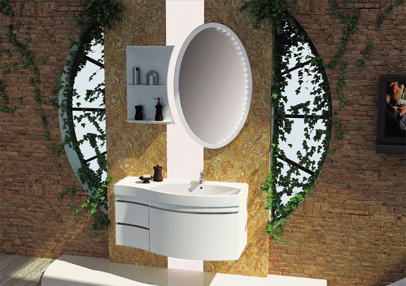 Мебельная раковина Aquanet Опера 115 R 169399 - 1