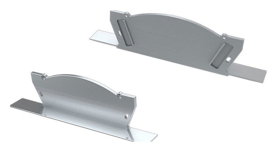 Набор заглушек Arlight ALM-ARC-Double серая с отверстием 026795 - 0