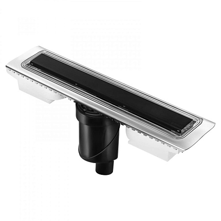 Душевой лоток Berges C1 Norma черный матовый 095039 - 0