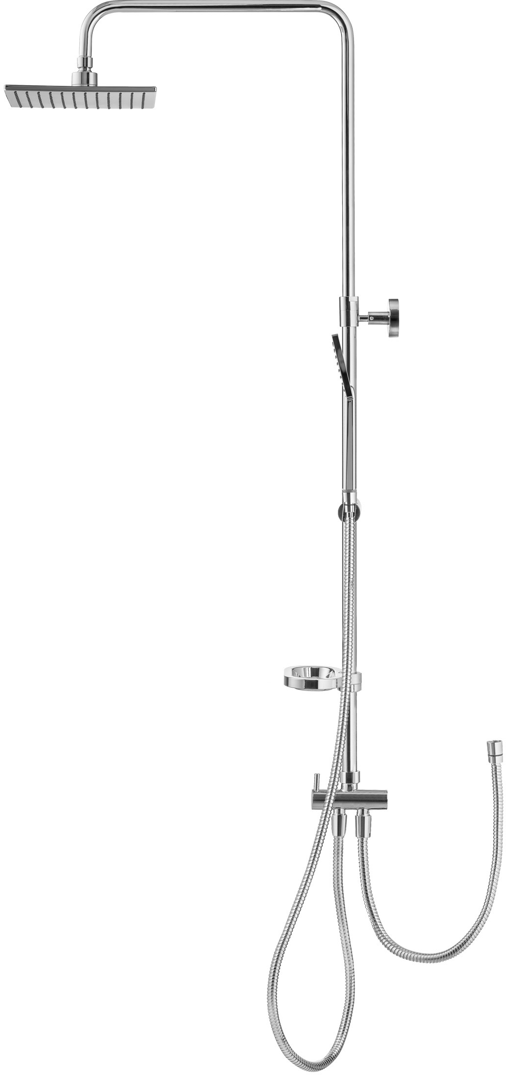 Душевая стойка Swedbe Calypso хром  5065 - 3