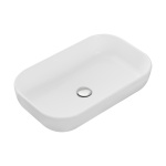 Раковина накладная Aquaton Лола 60х37 белый