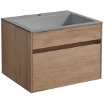 Тумба под раковину Vincea Chiara 60 светлое дерево VMC-2C600NO