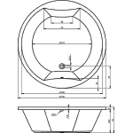 Акриловая ванна Riho Colorado 180 B038001005