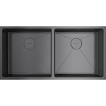 Мойка кухонная Omoikiri Taki 86-2 вороненая сталь 4993793