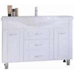 Тумба под раковину Санта Монарх 100 белый