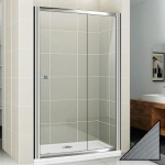Душевая дверь в нишу Cezares Pratico BF1 145 P Cr PRATICO-BF-1-145-P-Cr