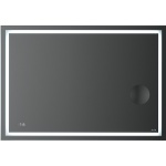 Зеркало AM.PM Gem 100 с LED-подсветкой, часами и косметическим зеркалом