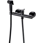 Гигиенический душ Bravat со смесителем, черный D9141BW-RUS