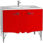 Тумба для комплекта Bellezza Эстель 100 красная