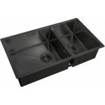 Мойка кухонная Zorg Light ZL R 780-2-440 GRAFIT