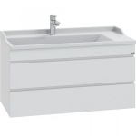 Тумба под раковину подвесная Санта Марс 100 белый