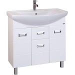 Тумба под раковину Onika Балтика 80 белый 