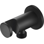 Шланговое подключение Allen Brau Priority 5.31015-31 с держателем для душа, чёрный матовый