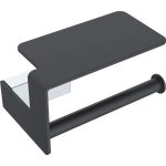 Держатель туалетной бумаги Boheme Q 10941-CR-B с полкой для телефона