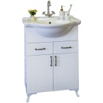 Тумба для комплекта Sanflor Глория 65 белая С04591