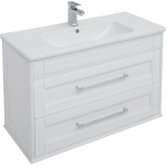 Тумба с раковиной Aquanet Бостон 100 ясень