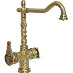 Смеситель Zorg Antic A 50 KF-BR для кухонной мойки